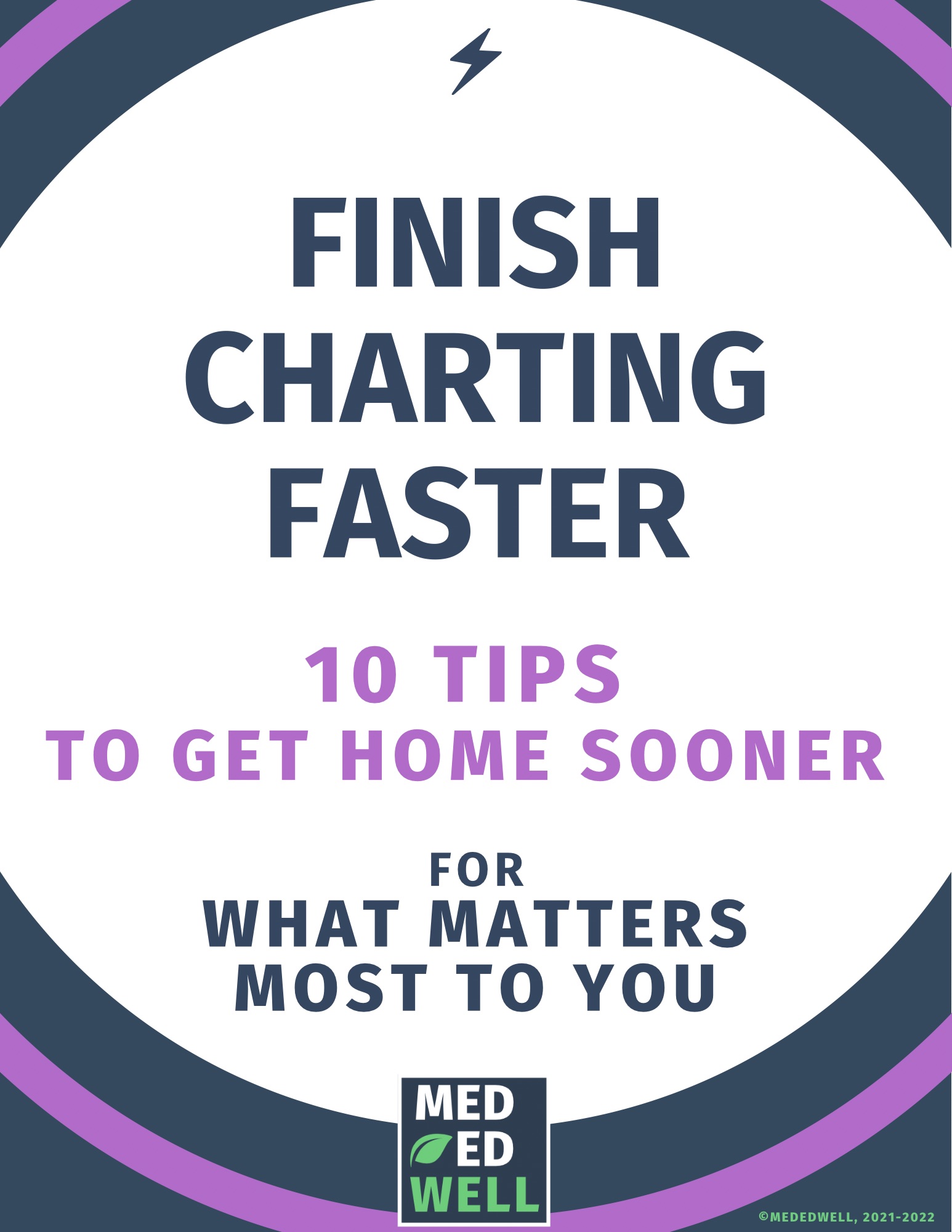 Finish Charting Faster Guide
